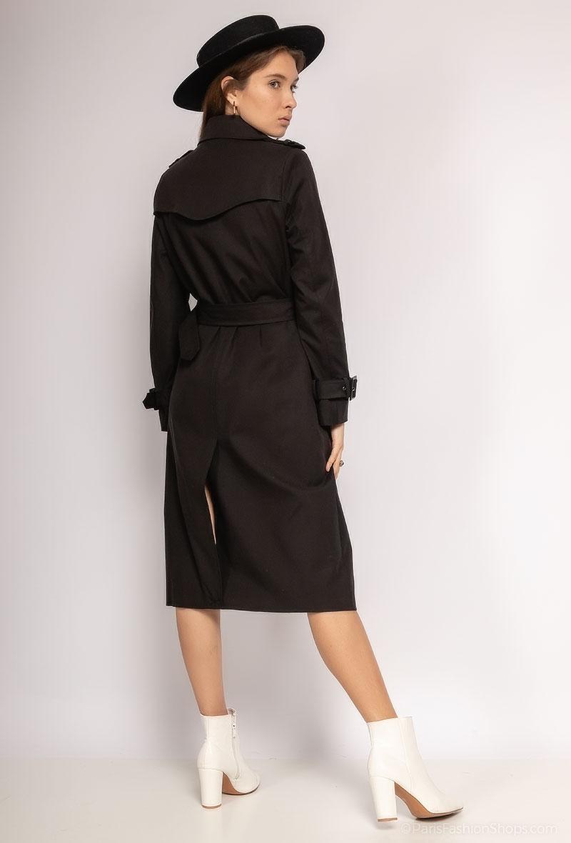 Attentif coat black hotsell